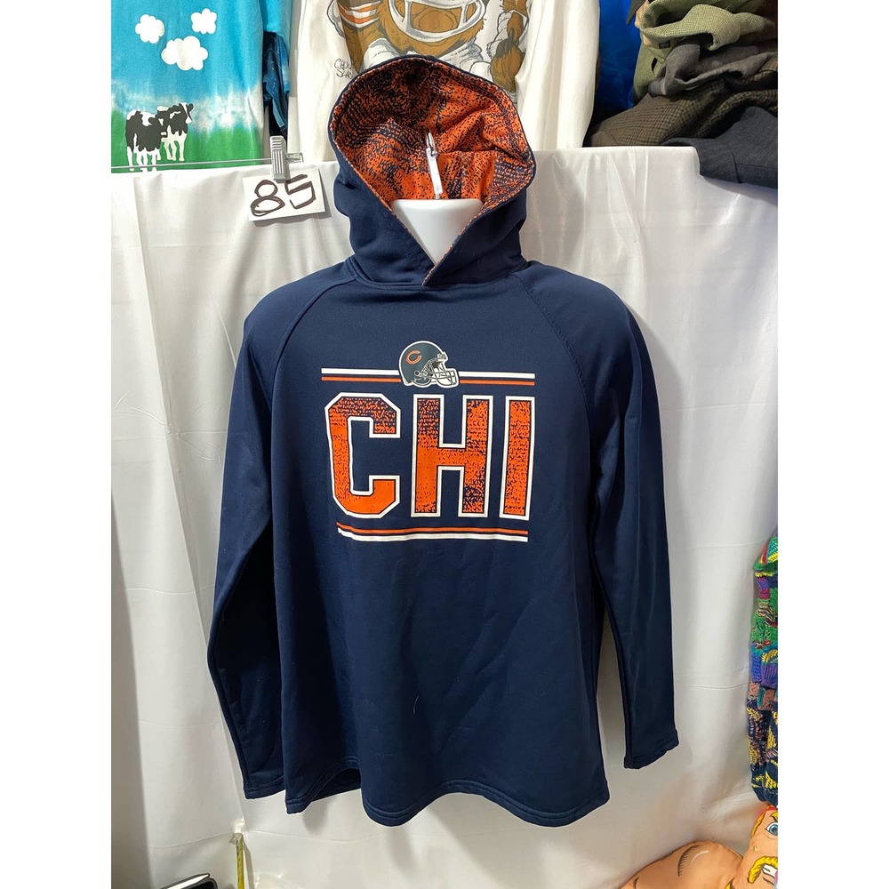 NFL Chicago Bears Pullover Jacket Hoodie Adult Size Large
